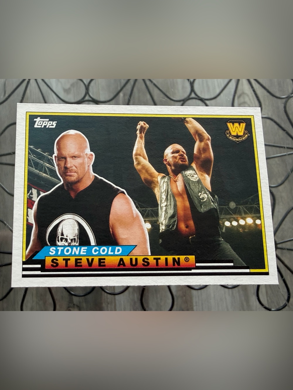 🔥NOW $3🔥 Stone Cold Steve Austin 2018 Topps WWE Wrestling Card